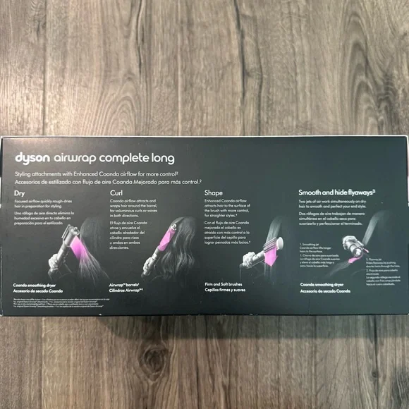 Dyson airwrap Blue and Copper Hair Styling Set long compete set multi styler - Picture 15 of 16